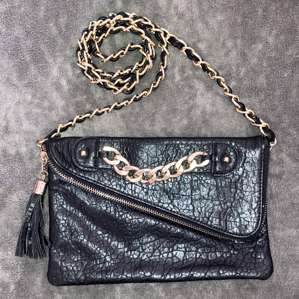 Charlotte Russe Faux Leather Bag w/ Tassel